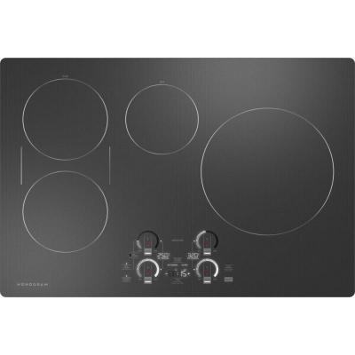 30" Monogram Induction Cooktop with Electronic Touch in Black - ZHU30RDTBB