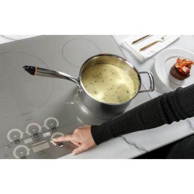 36" Monogram Induction Cooktop with Electronic Touch in Silver - ZHU36RSTSS