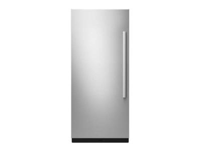 36" Jenn-Air Left Swing Built-in Column Refrigerator With Noir Panel Kit - JKCPL361GM