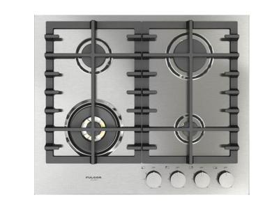 24" Fulgor Milano Matteo 400 series Gas Cooktop - F4MGK24S1