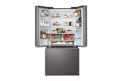 33" LG 25 Cu.ft. French Door Refrigerator with Single Ice Maker - LF25S6200D