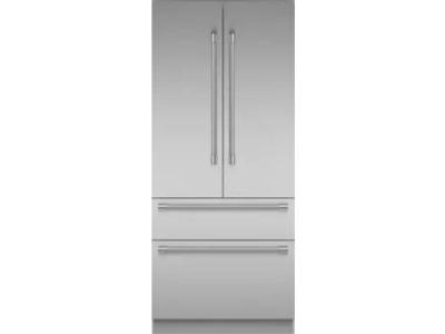 36" Thermador Freedom Built-in French Door Bottom Freezer Professional Stainless Steel - T36BT120NS