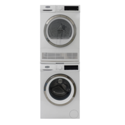 24" Marathon Deluxe White Front Load Washing Machine - MWM2214W