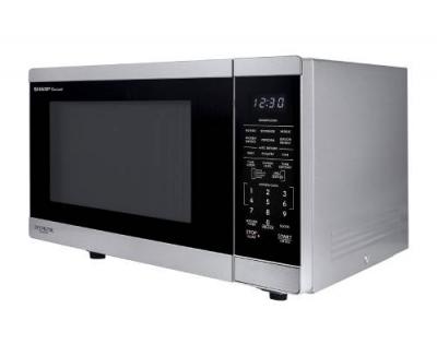 Sharp 1.6 cu. ft. Carousel Countertop Microwave Oven - SMC1664KSC