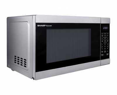 Sharp 1.1 cu. ft. Carousel Countertop Microwave Oven - SMC1162KSC