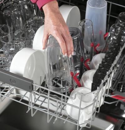 24" GE Profile Built-In Tall Tub Dishwasher with Stainless Steel Tub - PDT785SYNFS