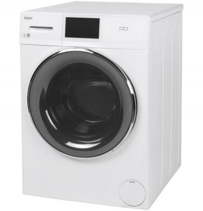 24" Haier 2.4 Cu. Ft. Frontload Washer With Touch Sensitive Controls - QFW150SSNWW