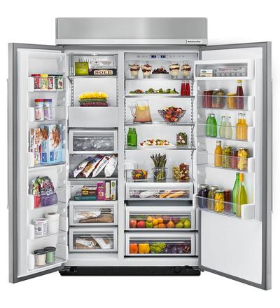 Kitchenaid built deals in fridge 48